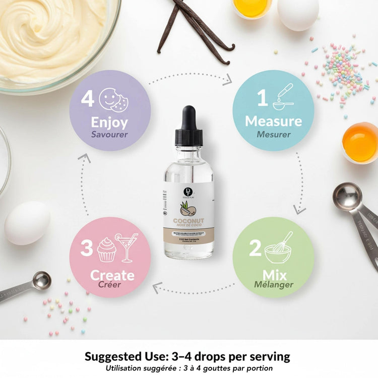 Natural Coconut Extract (2 Fl Oz)