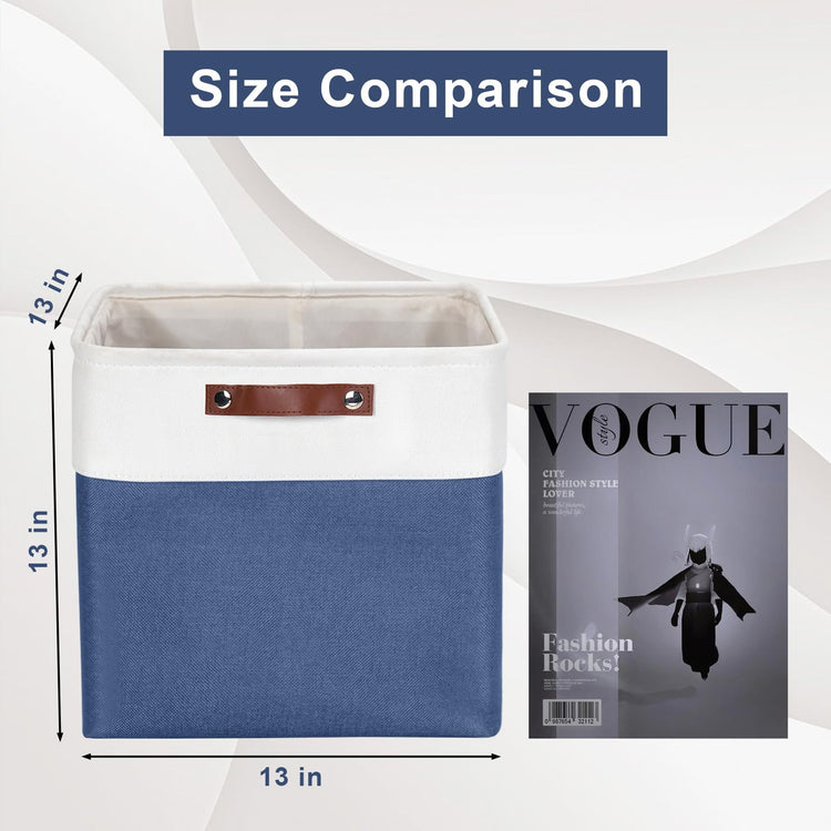13x13 Cube Storage Bins (4 Count)