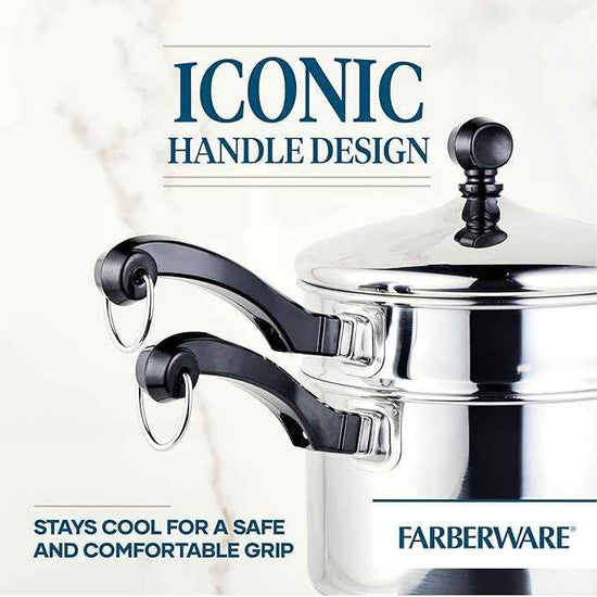 Farberware Classic Stainless Series 2-Quart Covered Double Boiler