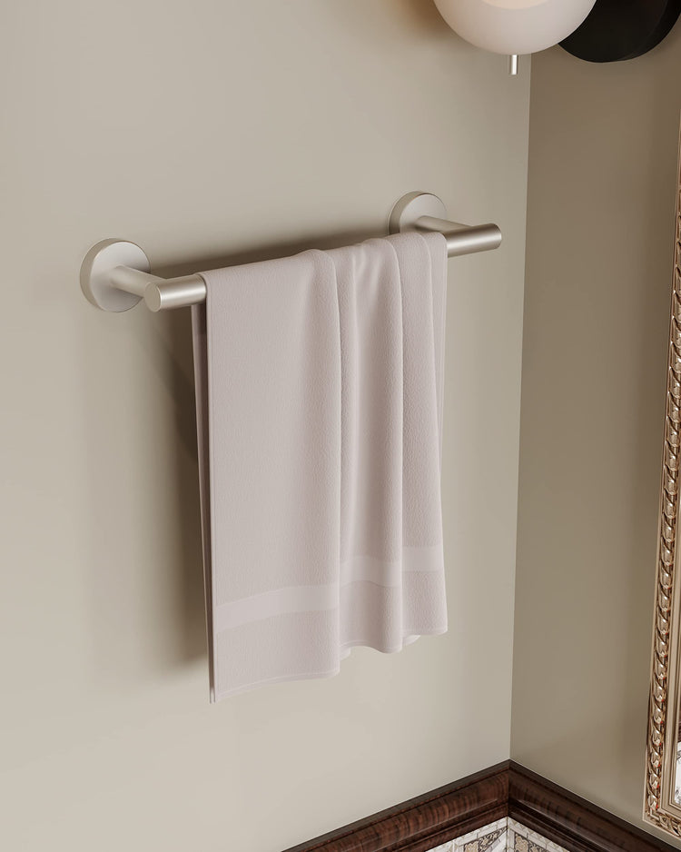 12 Inches Brushed Towel Bar for Bathroom Kitchen Hand Towel Holder Dish Cloths Hanger SUS304 Stainless Steel RUSTPROOF Wall Mount
