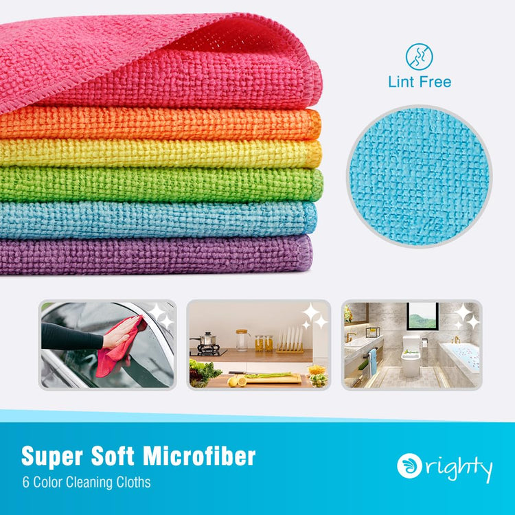 Microfiber Cleaning Cloth (12 Count)