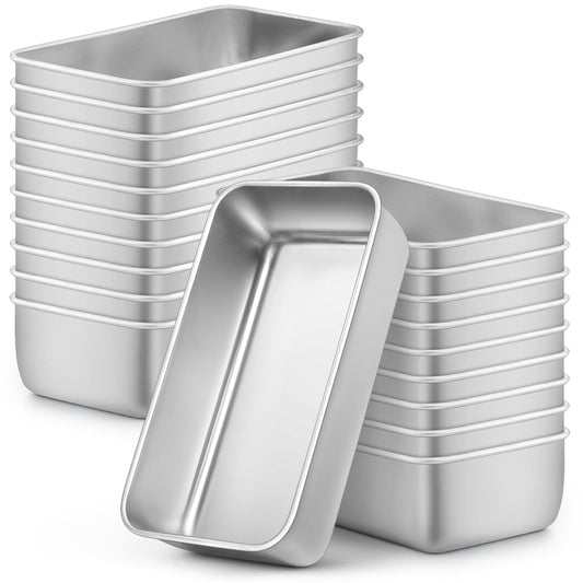 20 Pack Loaf Pans for Baking Bread (4.99 Count)