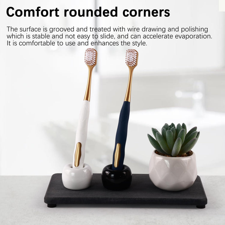 2 Pcs Sink Stone Soap Trays (2 Count)