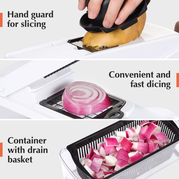 Vegetable Chopper Mandoline Slicer Pro