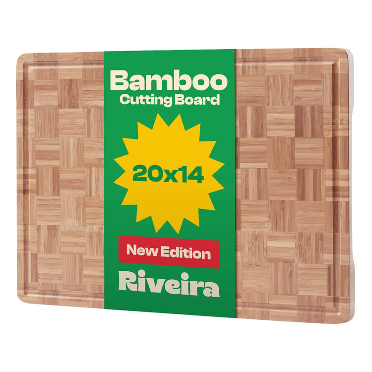 Bamboo End Grain Wood Cutting Board