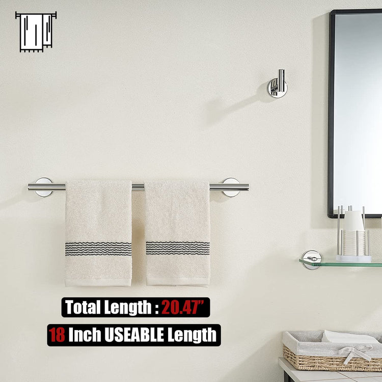 Chrome Towel Bar