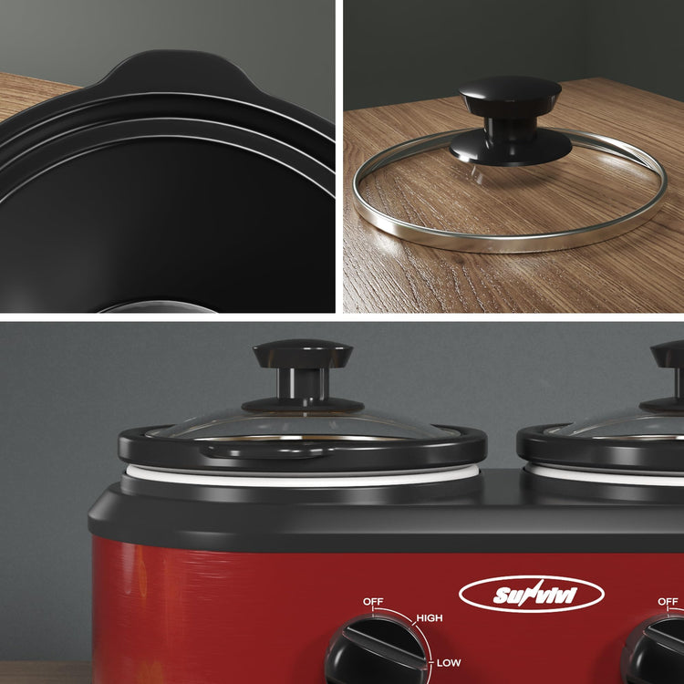 Double Slow Cooker
