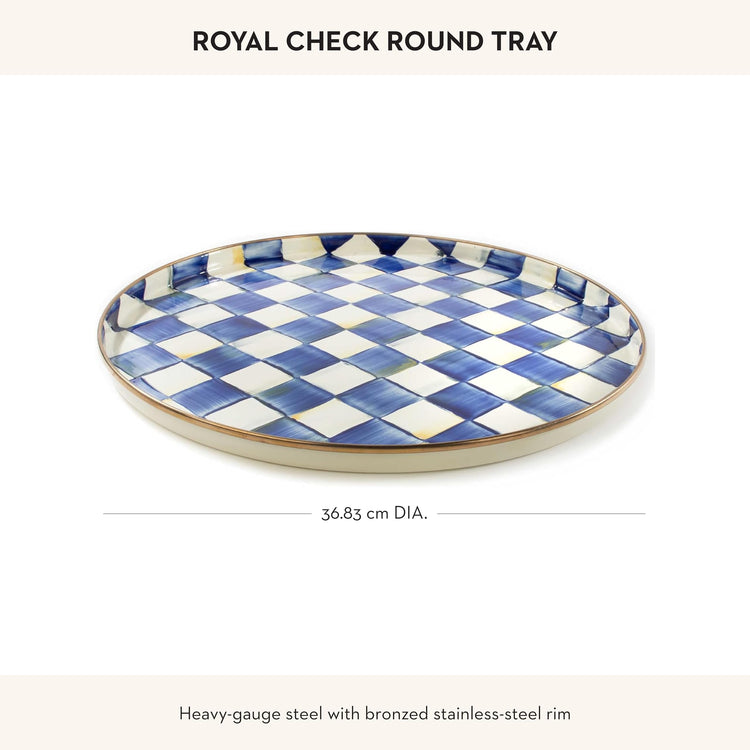 Enamel Round Tray