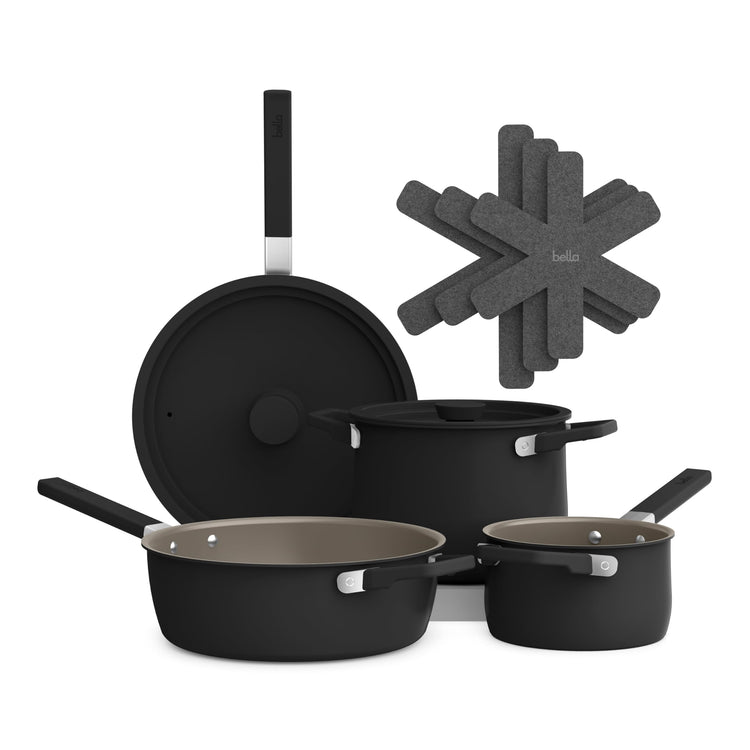 9 Piece Ceramic Nonstick Cookware Set
