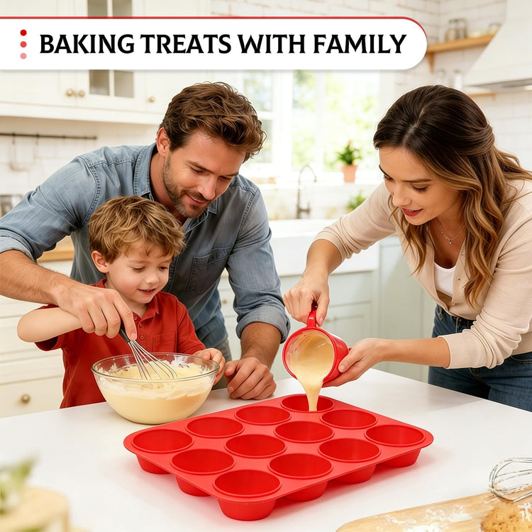 Silicone Muffin Pan (2 Count)