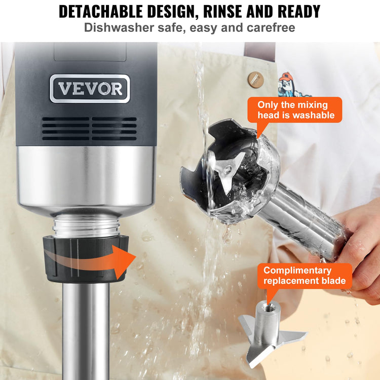 500W 12 Inch Heavy Duty Hand Mixer