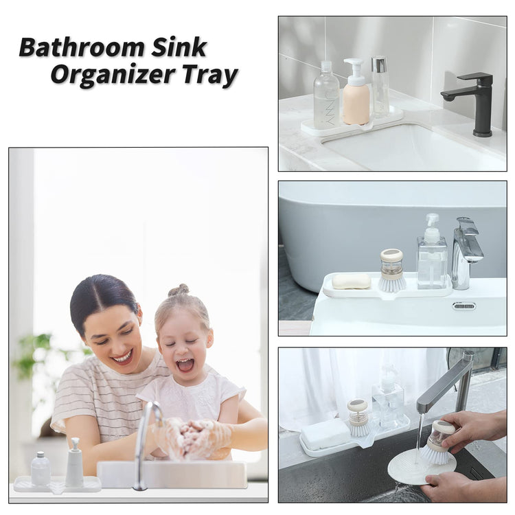 Silicone Soap Dish with Drain Spout