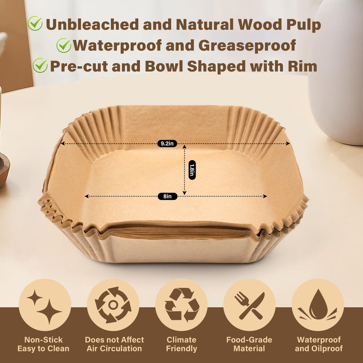 Air Fryer Liners Disposable (250 Count)
