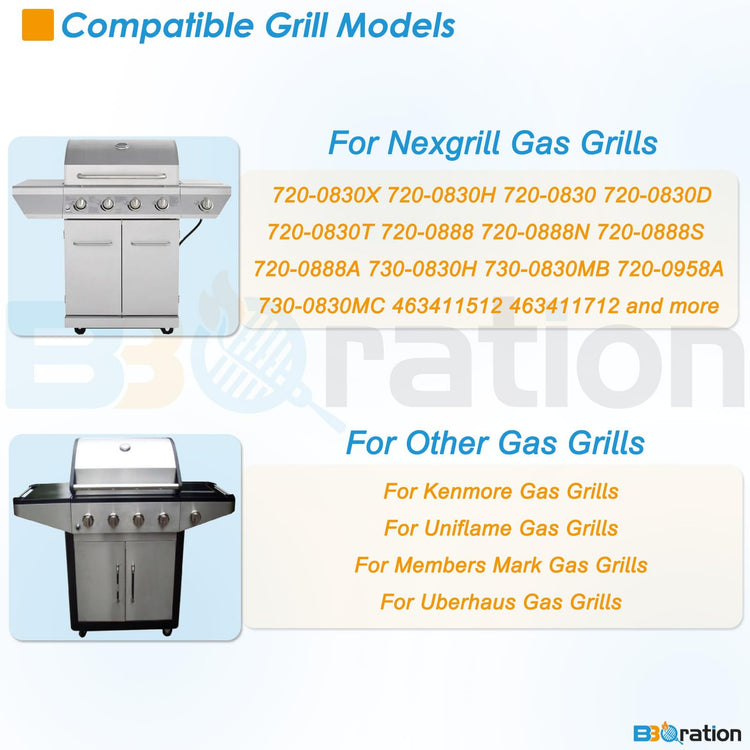 17" Grill Grates for Nexgrill 4