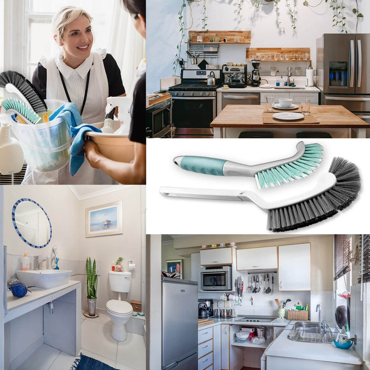 2Pcs Cleaning Brushes (2 Count)