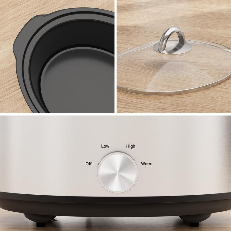 Small Slow Cooker 4QT