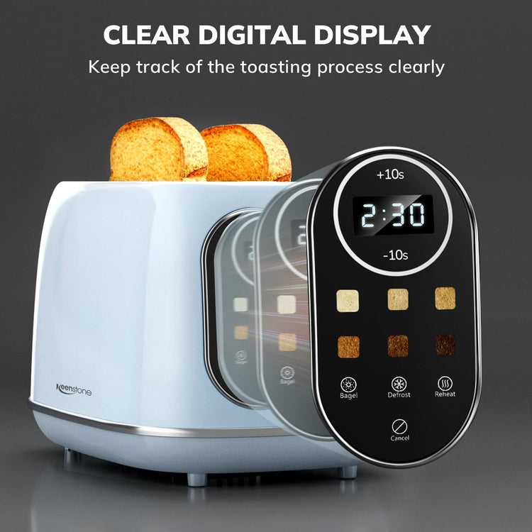 Smart Touch Screen Toaster 2 Slice