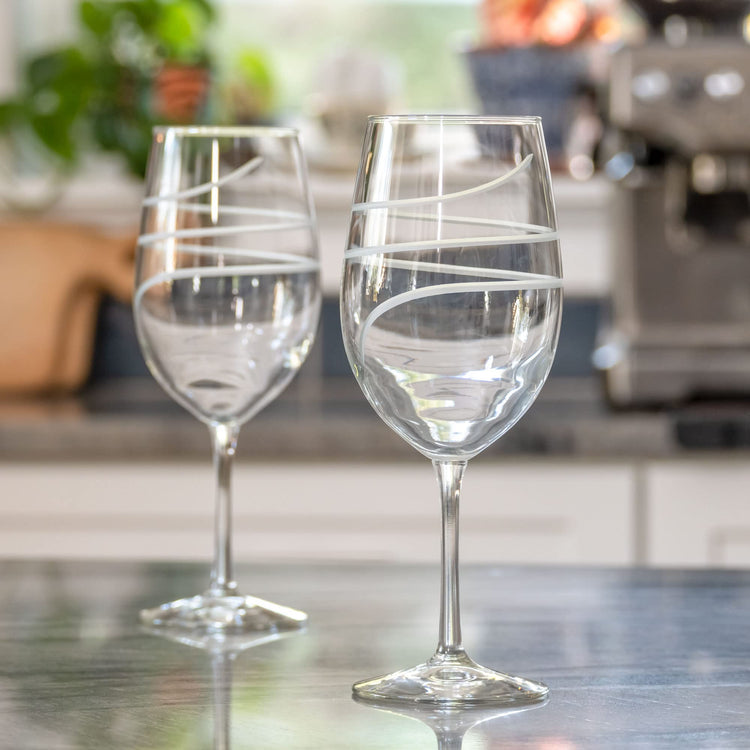 Twist All Purpose Wine Glass 18 Ounce (2 Count)