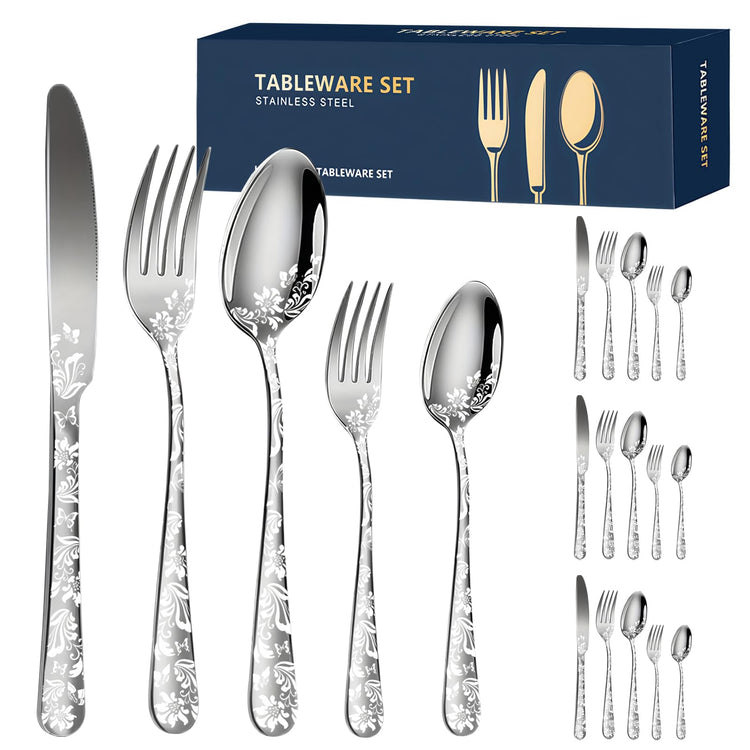 Silverware Set (20 Count)
