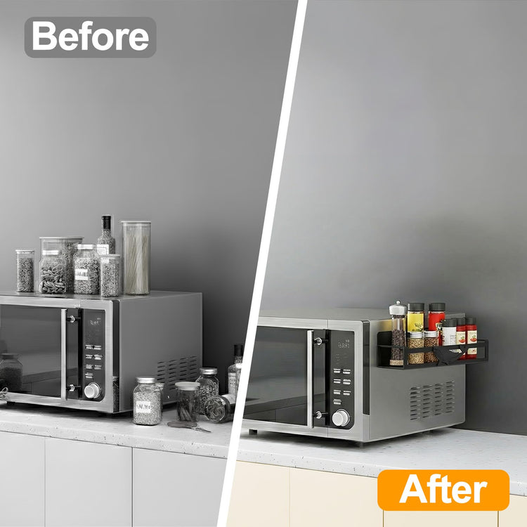 Magnetic Spice Rack for Refrigerator (4 Count)