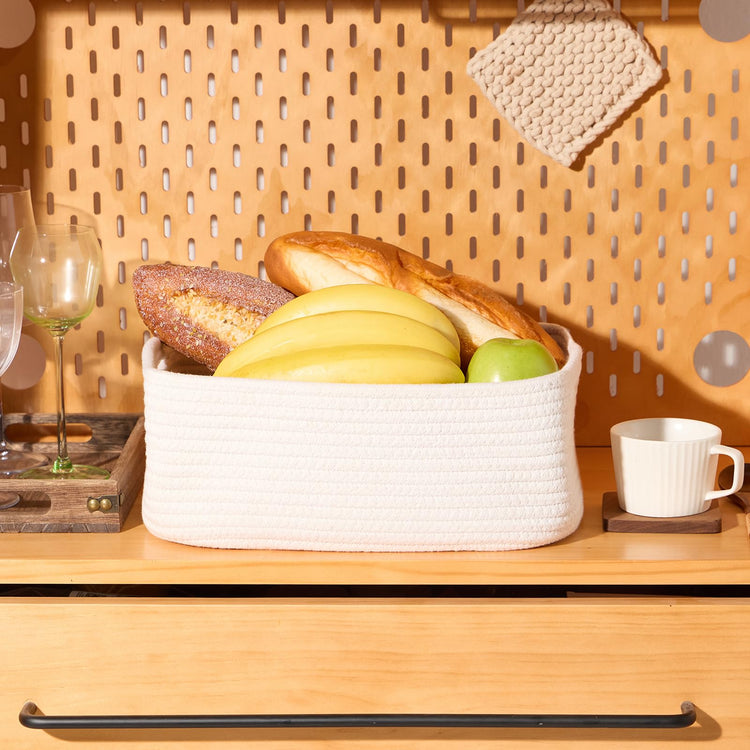 Small Storage Baskets for Organizing (4 Count)