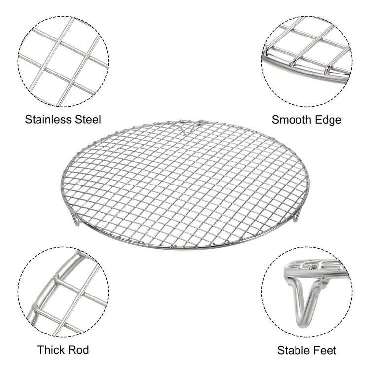 Round Cooking Rack with Legs