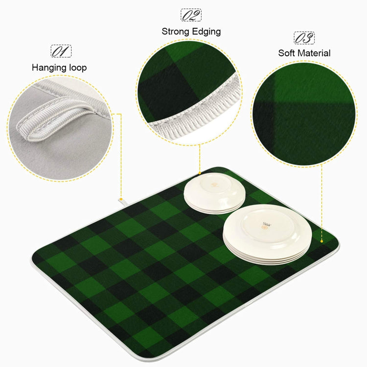 Super Absorbent Dish Drying Mat