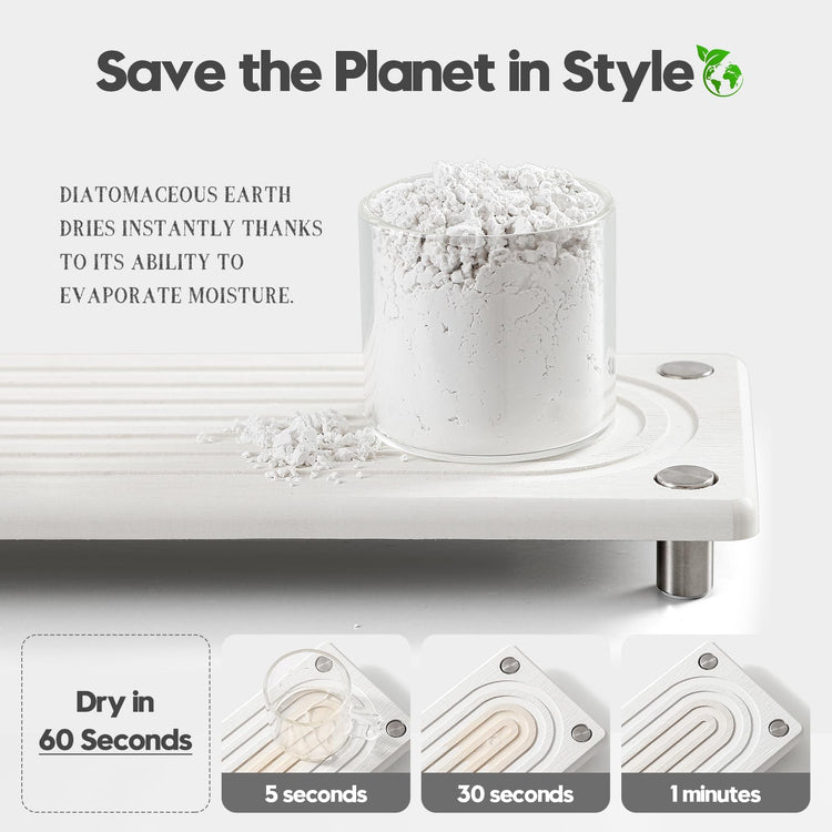 Water Absorbing Stone Sink Caddy