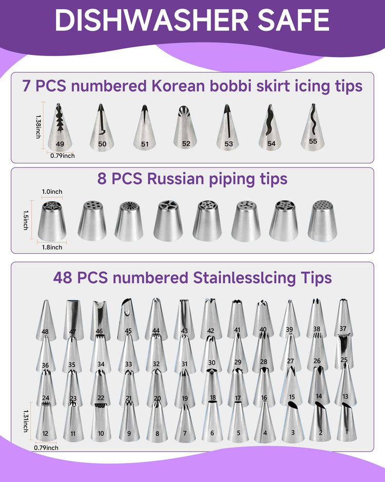 Cake Decorating Supplies Kit for Beginners