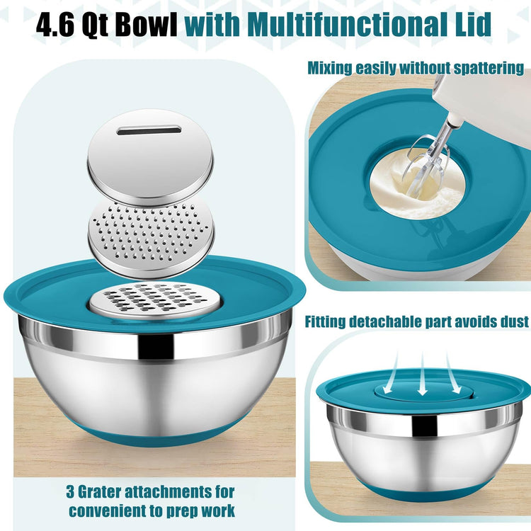 Mixing Bowls with Lid Set
