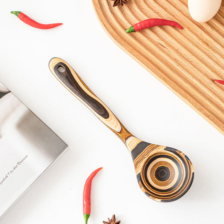 Pakkawood Deep Soup Ladles
