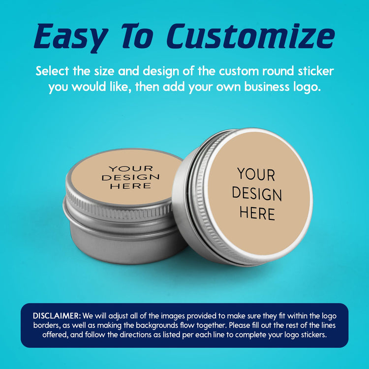 Custom Vinyl Stickers Your Image (100 Count)
