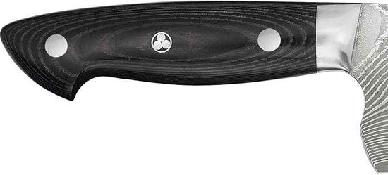 HENCKELS 8-inch Chef's Knife, Premium Quality, German Engineered, Informed by 100+ Years of Mastery, Stainless Steel, Dishwasher Safe, Black/Brown