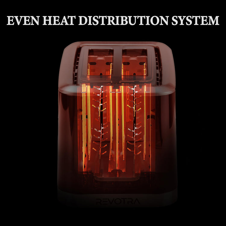 2 Slice Toaster Stainless Steel with LED Display