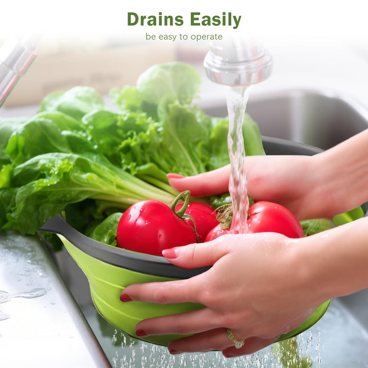 2 Pack Collapsible Colander Set (2 Count)