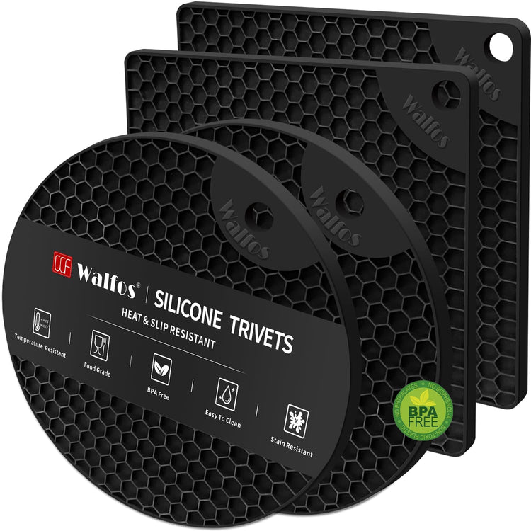 Silicone Trivet Mats (4 Count)