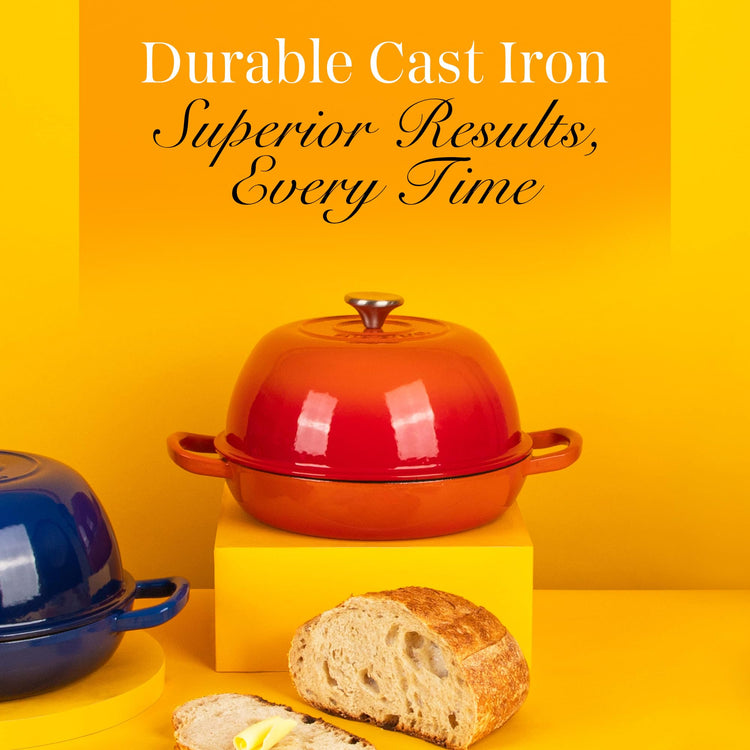 Enamelled Cast Iron Dutch Oven Pot