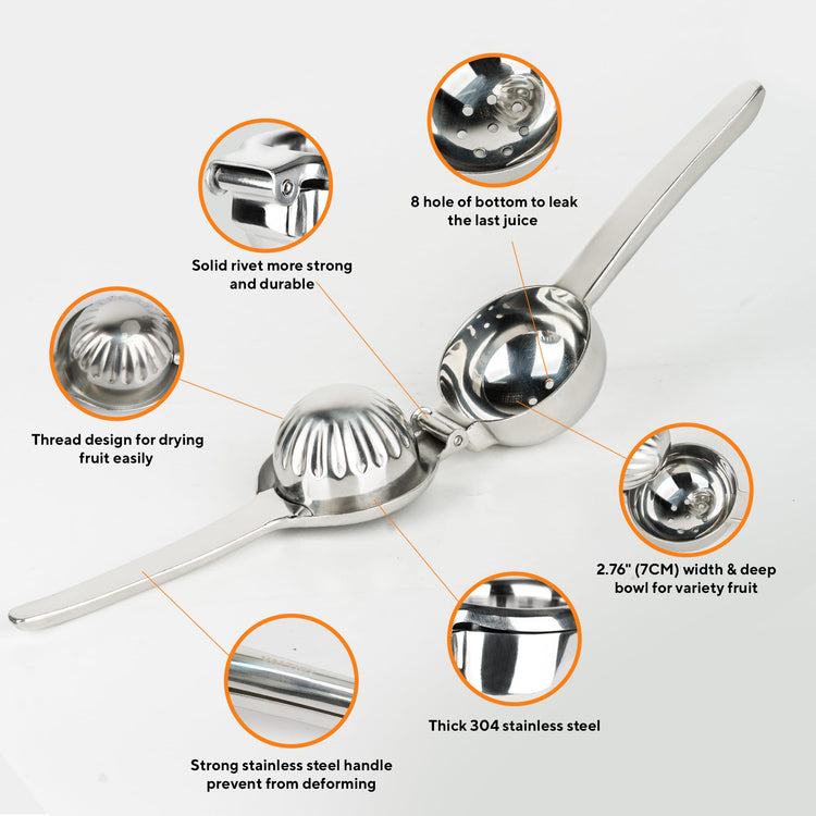 Stainless Steel Lemon Squeezer