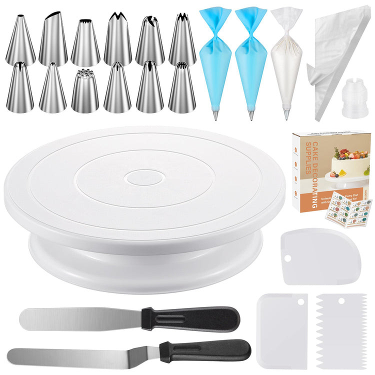 71 Cake Decorating Kit Baking Supplies Tools for Beginners & Pros (71 Count)