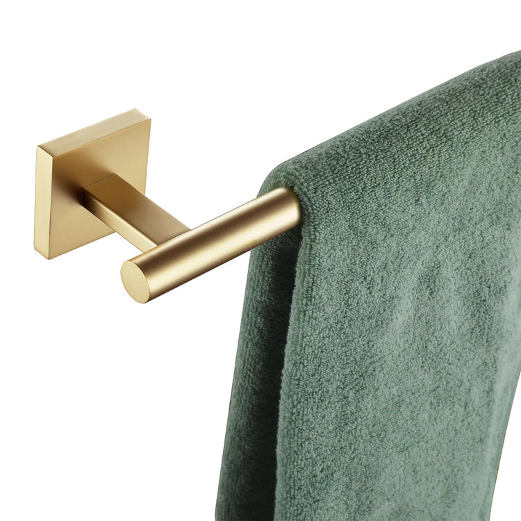 Towel Bar Bathroom Towel Holder for Bath Kitchen Cabinet Towel Rails 20 Inch Brushed Gold Stainless Steel B4005BG
