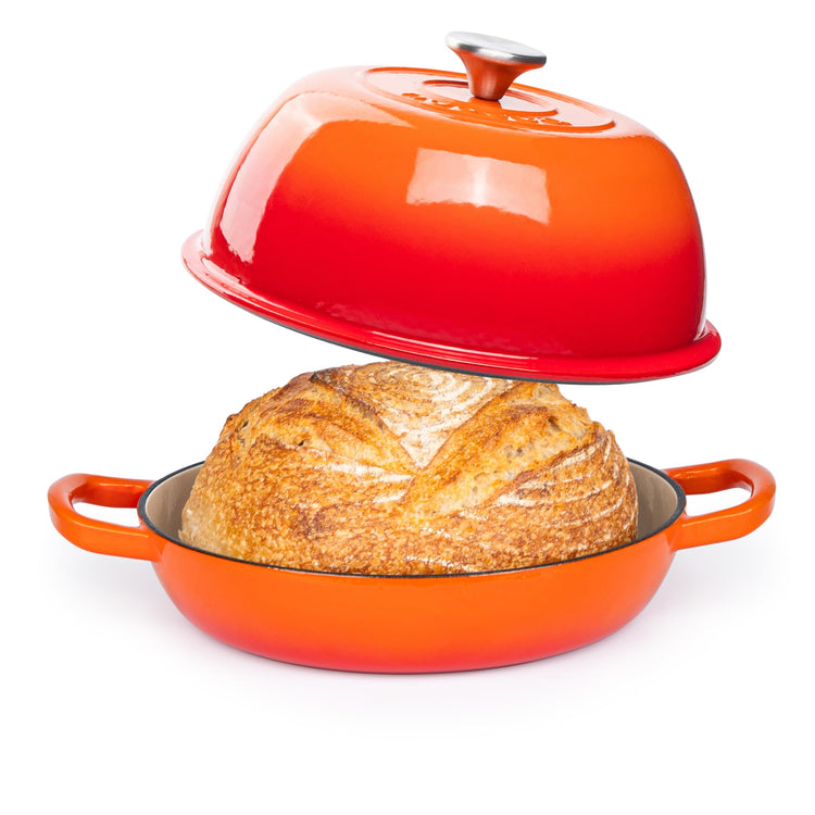 Enamelled Cast Iron Dutch Oven Pot