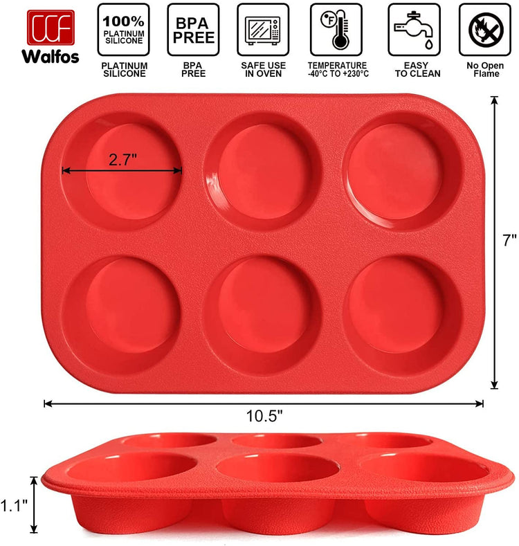 Silicone Muffin Pan (2 Count)