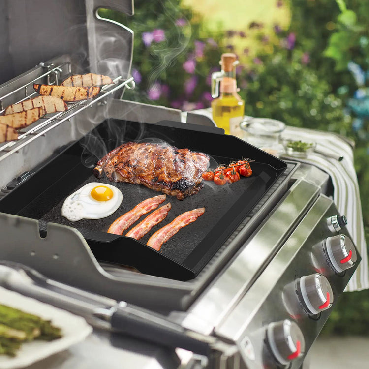 Onlyfire Universal Enamelled Cast Iron Cooking Griddle