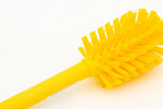 12 Inch Bottle Brush with Polyester Bristles and Plastic Handle