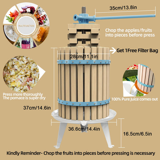 Fruit Apple Cider Wine Classic Press