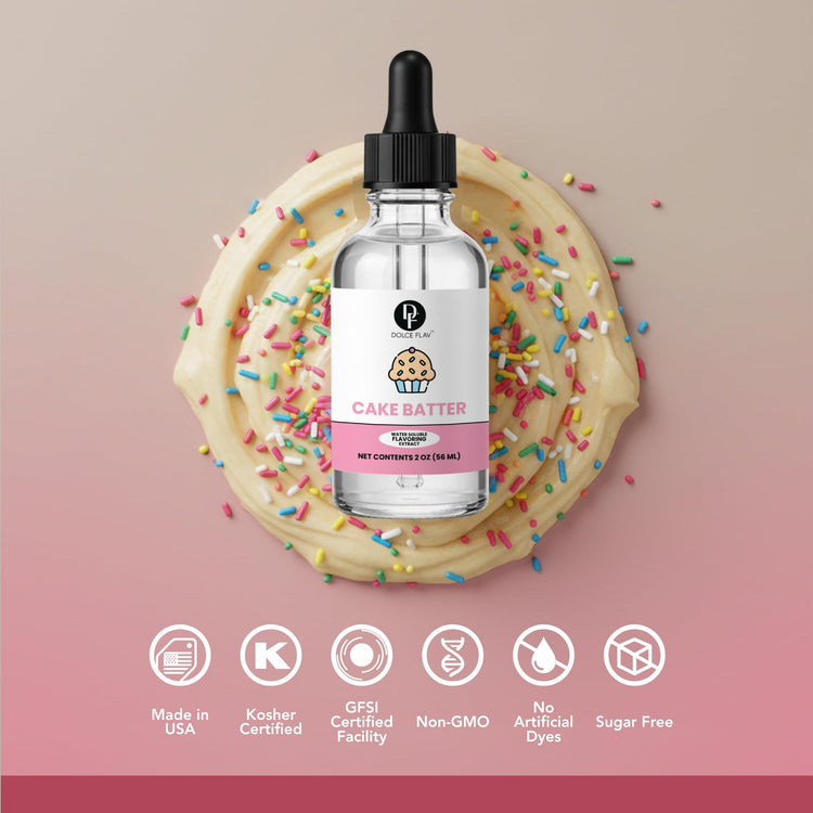 Natural Cake Batter Extract (2 Fl Oz)