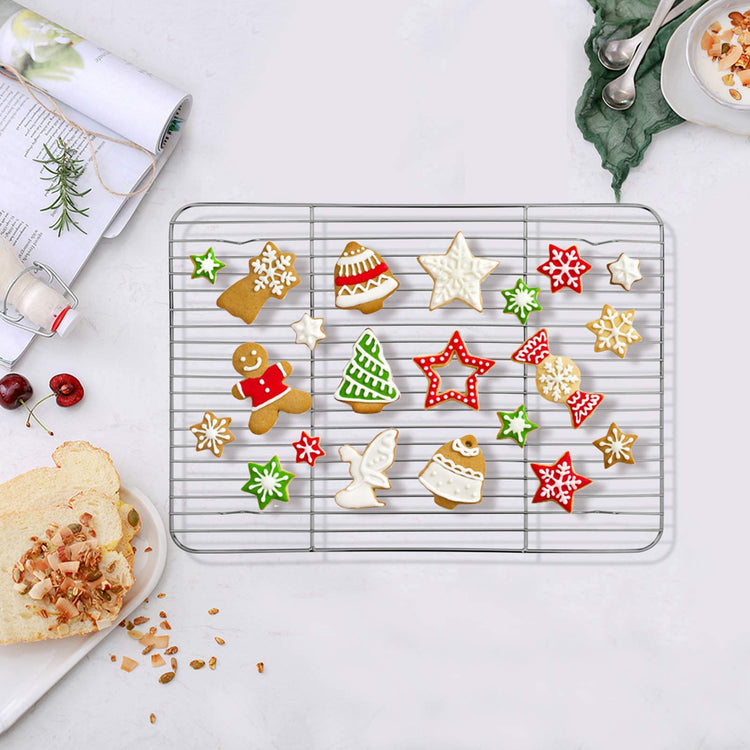 Baking Sheet with Cooling Rack Set