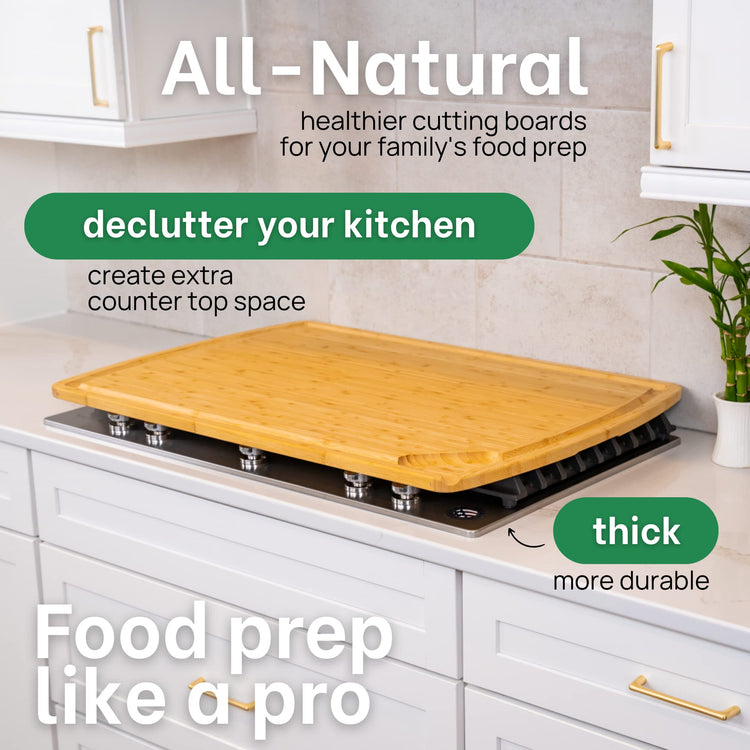 30 Inch 3XL Extra Large Cutting Board with Lifetime Replacements