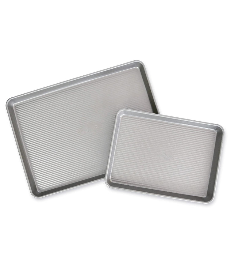 Nonstick Half Sheet Pan and Quarter Sheet Pan (2 Count)