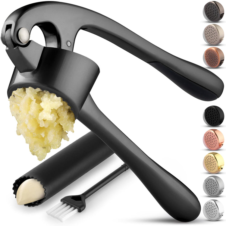 Large Premium Garlic Press Set